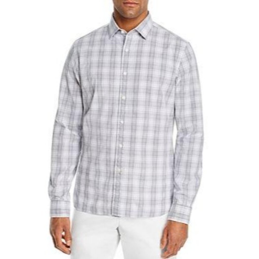Bloomingdale's Mens Collared Shirt M